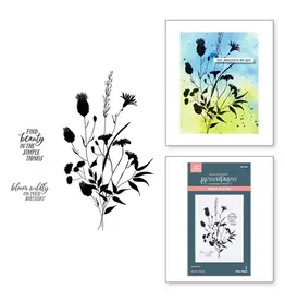 SPELLBINDERS SPELLBINDERS BETTERPRESS FIELD NOTES COLLECTION BLOOM WILDLY PRESS PLATE