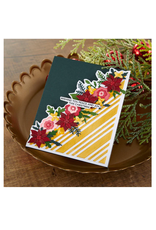SPELLBINDERS SPELLBINDERS SIMON HURLEY JOYFUL CHRISTMAS COLLECTION CANDY STRIPES ETCHED DIE SET