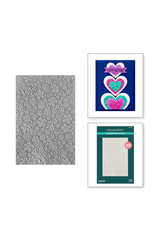 SPELLBINDERS SPELLBINDERS FLORAL REFLECTION COLLECTION FLOWER FRENZY 3D EMBOSSING FOLDER