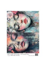 RONRON DESIGNS RONRON DESIGNS PENSIVE RICE PAPER