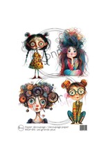 RONRON DESIGNS RONRON DESIGNS LES GRANDS YEUX RICE PAPER
