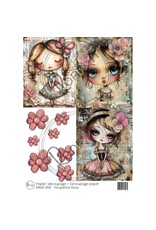 RONRON DESIGNS RONRON DESIGNS POUPETTE ROSE RICE PAPER