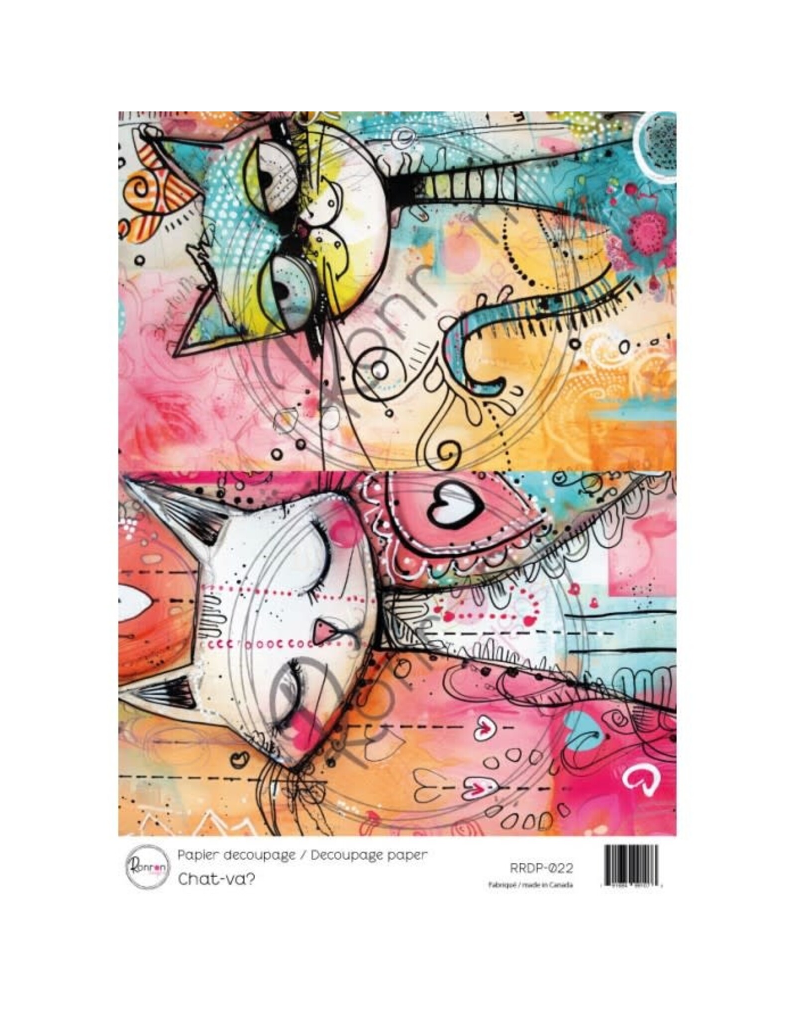 RONRON DESIGNS RONRON DESIGNS CHAT-VA? RICE PAPER