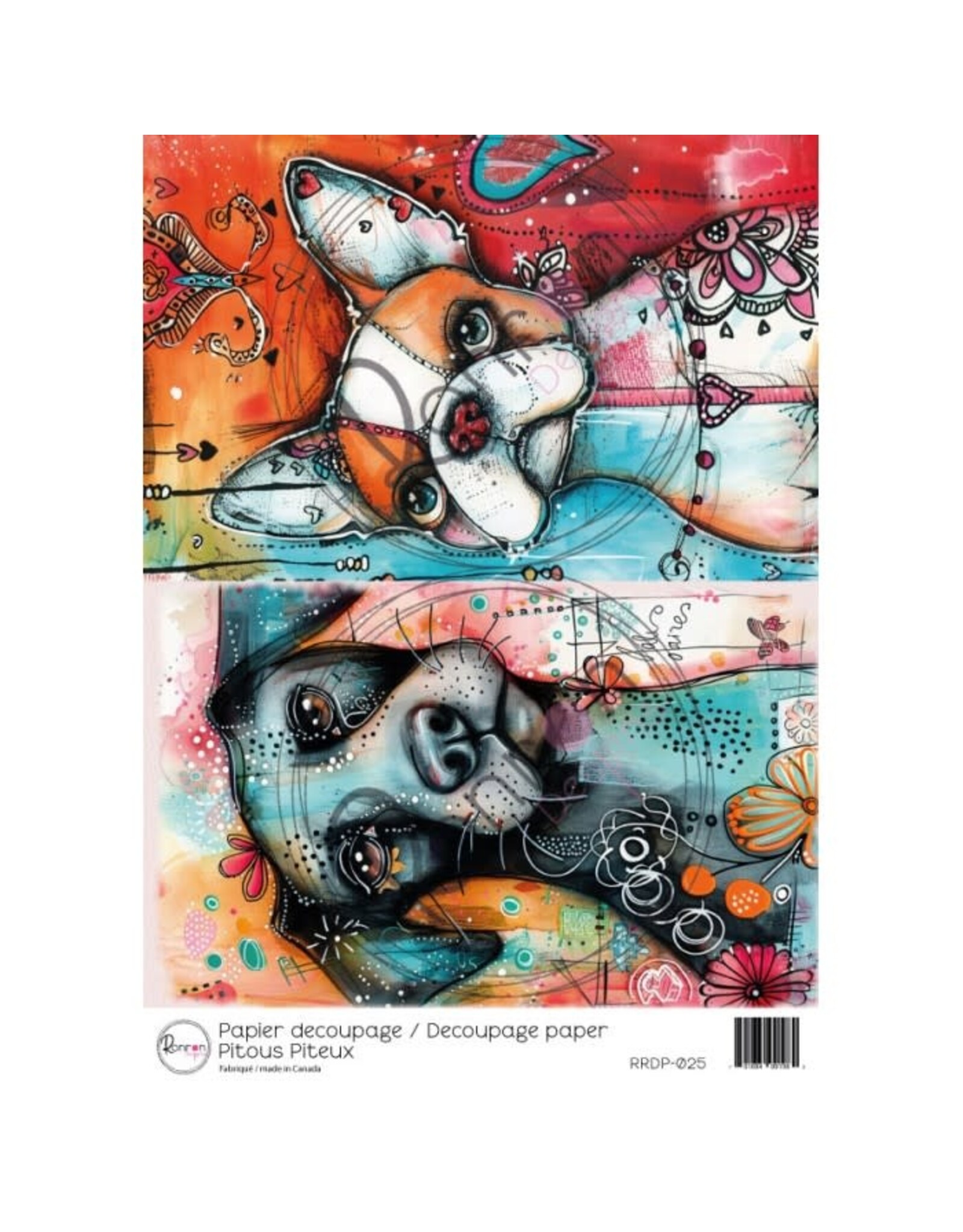 RONRON DESIGNS RONRON DESIGNS PITOUS PITEUX RICE PAPER