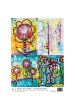 RONRON DESIGNS RONRON DESIGNS MARIKA LEMAY - SYMPHONIE DE COULEURS RICE PAPER