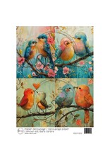 RONRON DESIGNS RONRON DESIGNS L'AMOUR EST DANS L'ARBRE RICE PAPER