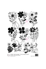RONRON DESIGNS RONRON DESIGNS JARDIN MONOCHROME RICE PAPER