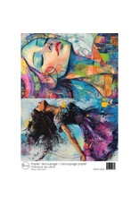 RONRON DESIGNS RONRON DESIGNS CHEVEUX AU VENT RICE PAPER