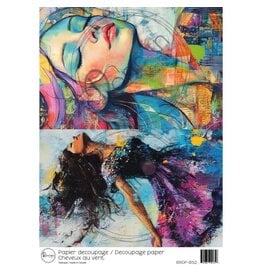 RONRON DESIGNS RONRON DESIGNS CHEVEUX AU VENT RICE PAPER