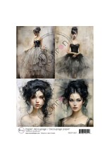 RONRON DESIGNS RONRON DESIGNS TAFFETA QUATUOR RICE PAPER