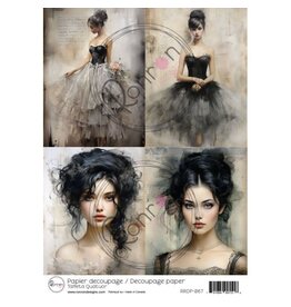 RONRON DESIGNS RONRON DESIGNS TAFFETA QUATUOR RICE PAPER