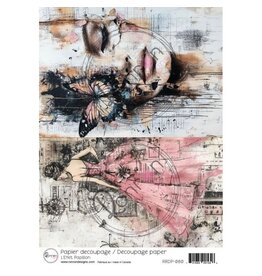 RONRON DESIGNS RONRON DESIGNS L'EFFET PAPILLON RICE PAPER