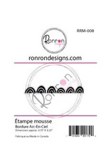 RONRON DESIGNS RONRON DESIGNS BORDURE ARC-EN-CIEL FOAM STAMP