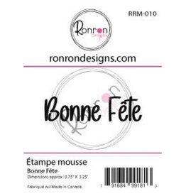 RONRON DESIGNS RONRON DESIGNS BONNE FÊTE FOAM STAMP