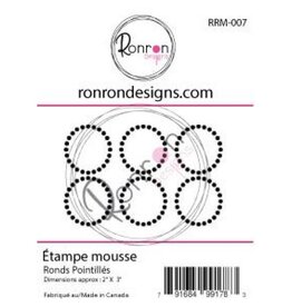 RONRON DESIGNS RONRON DESIGNS RONDS POINTILLÉS FOAM STAMP