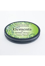 LAVINIA STAMPS NEW! LAVINIA ELEMENTS GREEN PARROT PREMIUM DYE INK PADS