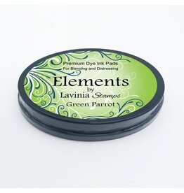 LAVINIA STAMPS NEW! LAVINIA ELEMENTS GREEN PARROT PREMIUM DYE INK PADS