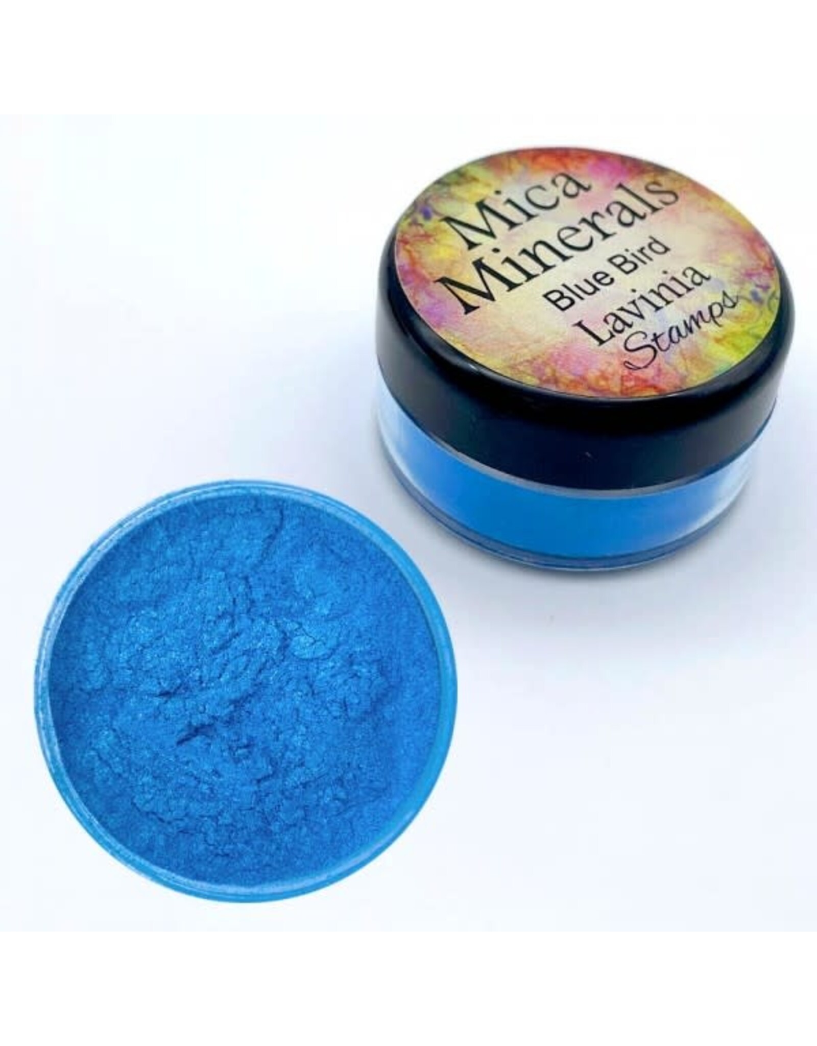 LAVINIA STAMPS LAVINIA BLUE BIRD MICA MINERALS