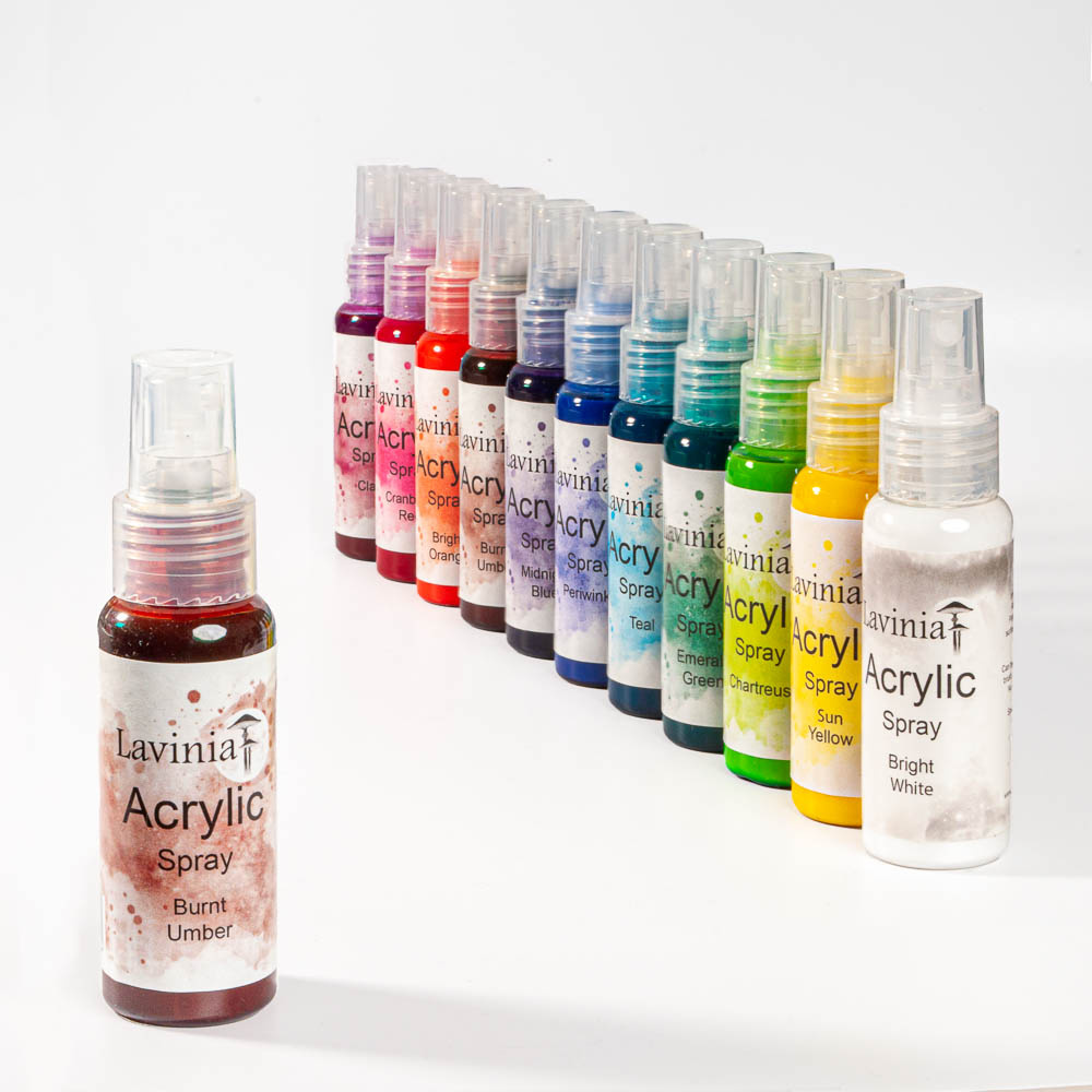 LAVINIA STAMPS LAVINIA BURNT UMBER ACRYLIC SPRAY