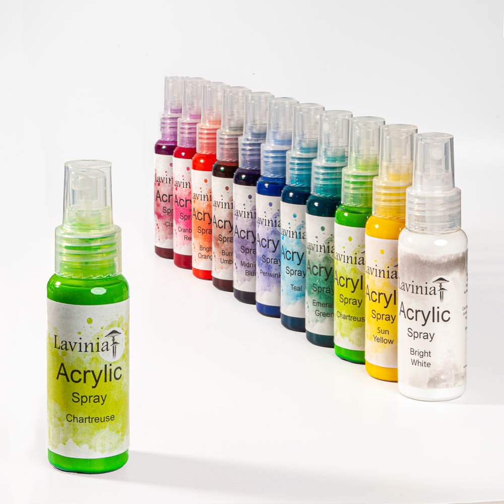 LAVINIA STAMPS LAVINIA CHARTREUSE ACRYLIC SPRAY