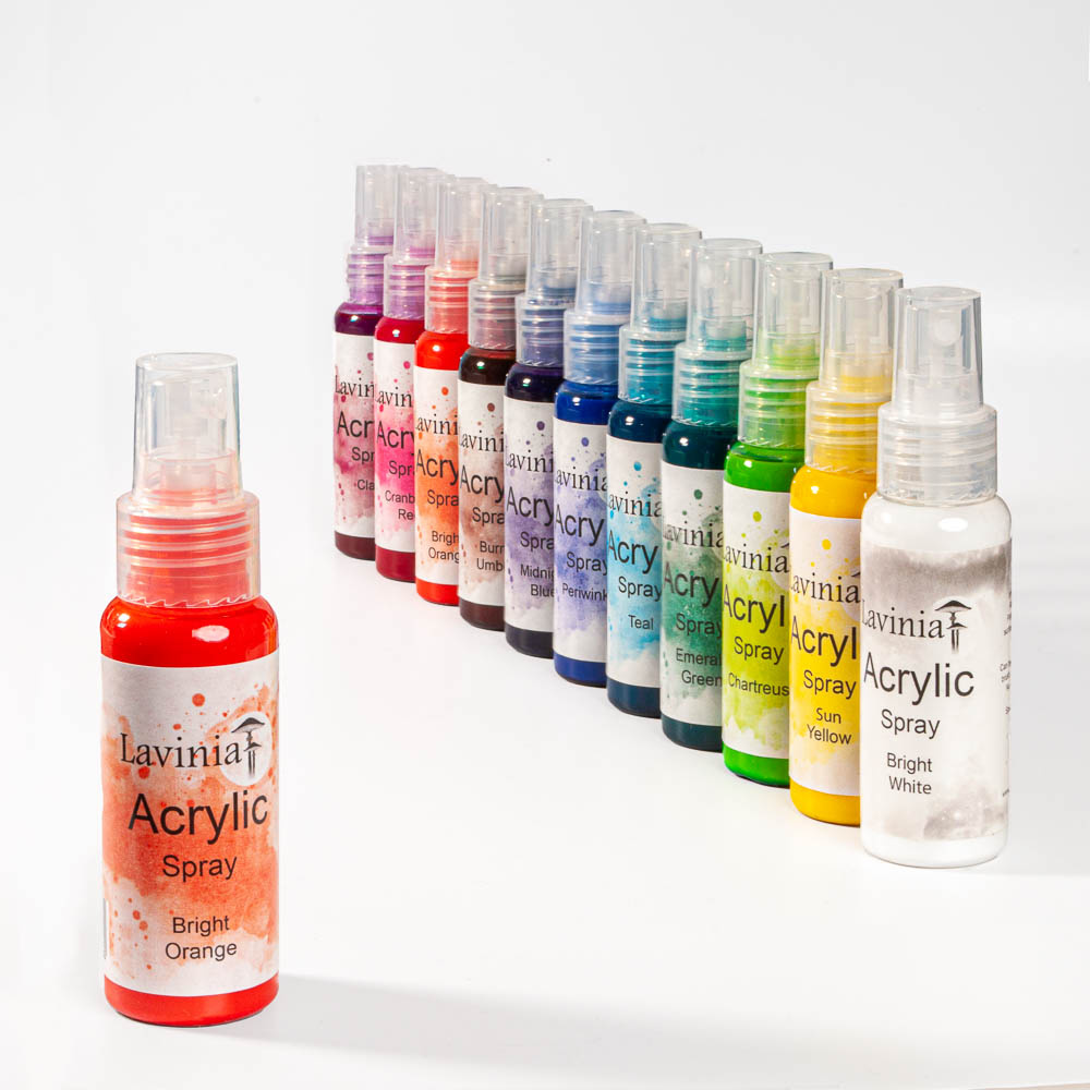 LAVINIA STAMPS LAVINIA BRIGHT ORANGE ACRYLIC SPRAY