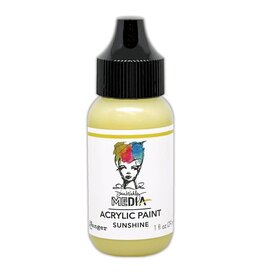 RANGER RANGER DINA WAKLEY MEDIA ACRYLIC PAINT SUNSHINE 1OZ
