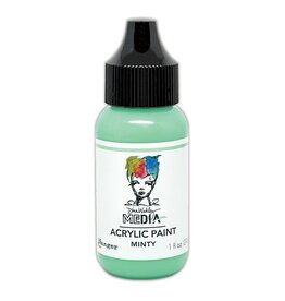 RANGER RANGER DINA WAKLEY MEDIA ACRYLIC PAINT MINTY 1OZ