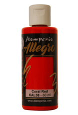 STAMPERIA STAMPERIA ALLEGRO PAINT 60ML CORAL RED