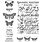 STAMPERS ANONYMOUS STAMPERS ANONYMOUS TIM HOLTZ PAPILLON CLING STAMP SET