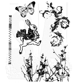 STAMPERS ANONYMOUS STAMPERS ANONYMOUS TIM HOLTZ SPRING SPRUNG CLING STAMP SET