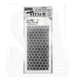 STAMPERS ANONYMOUS STAMPERS ANONYMOUS TIM HOLTZ HONEYCOMB LAYERING STENCIL