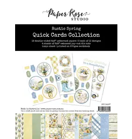 PAPER ROSE PAPER ROSE RUSTIC SPRING QUICK CARDS COLLECTION