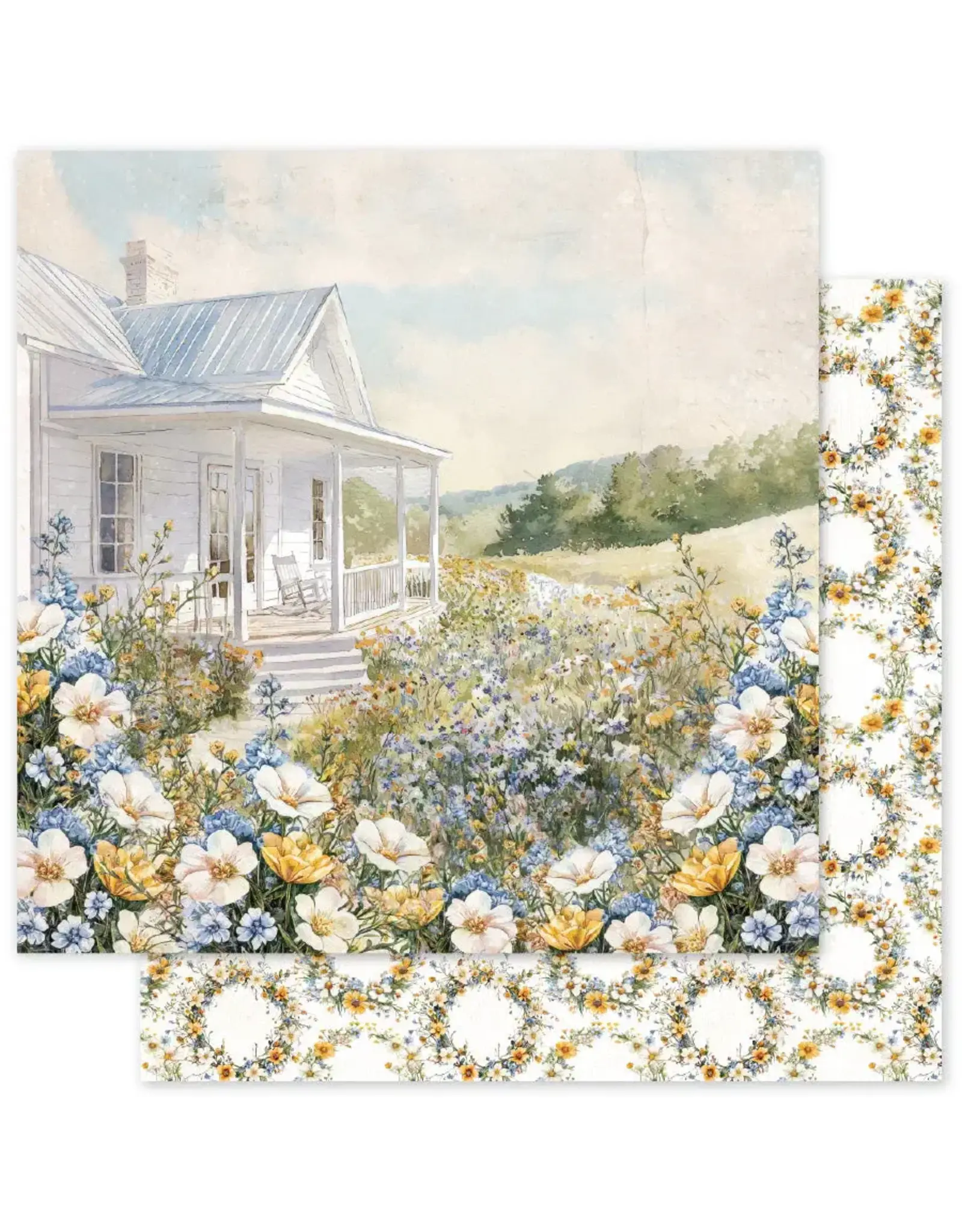 PAPER ROSE PAPER ROSE RUSTIC SPRING 6x6 PAPER COLLECTION