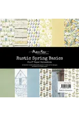 PAPER ROSE PAPER ROSE RUSTIC SPRING 6x6 BASICS PAPER COLLECTION