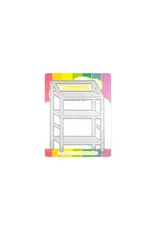WAFFLE FLOWER WAFFLE FLOWER THREE-TIERED SHELF DIE