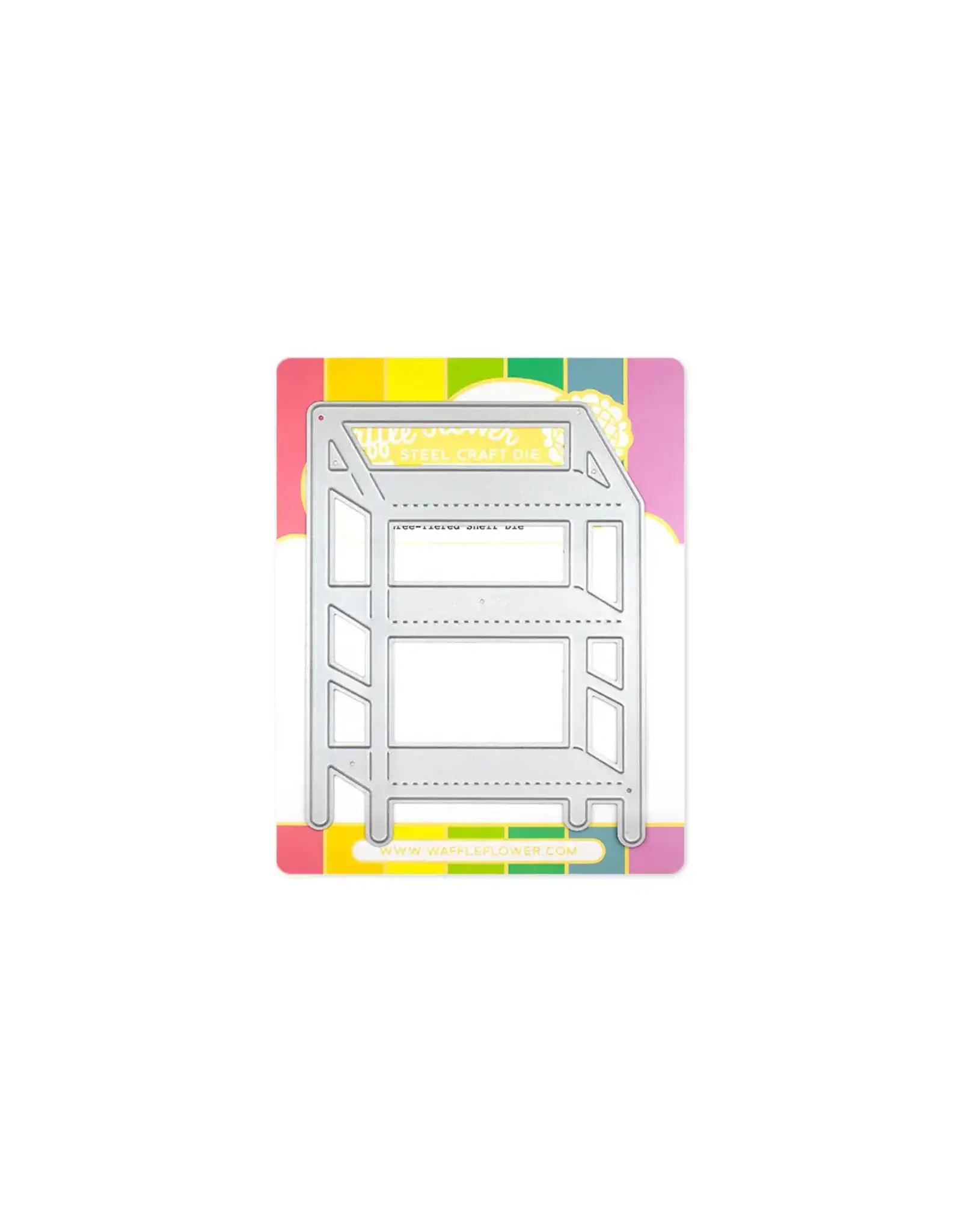 WAFFLE FLOWER WAFFLE FLOWER THREE-TIERED SHELF DIE