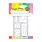 WAFFLE FLOWER WAFFLE FLOWER POSTAGE COLLAGE SLIMLINE BLOCKS DIE SET