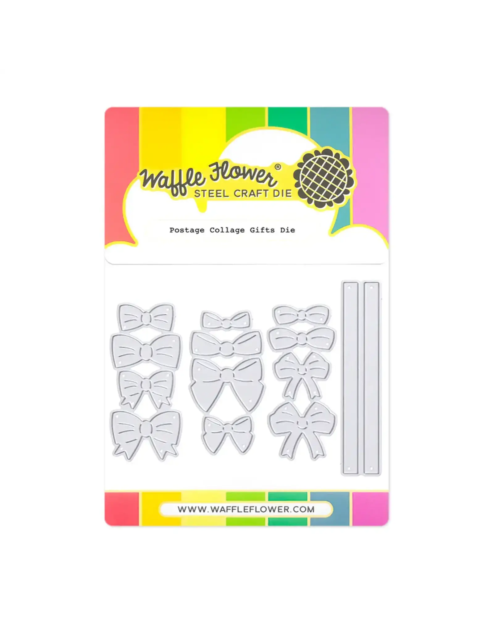 WAFFLE FLOWER WAFFLE FLOWER POSTAGE COLLAGE GIFTS DIE SET