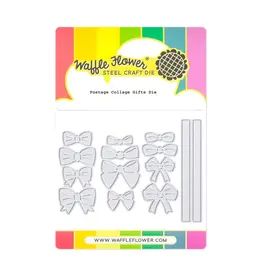 WAFFLE FLOWER WAFFLE FLOWER POSTAGE COLLAGE GIFTS DIE SET