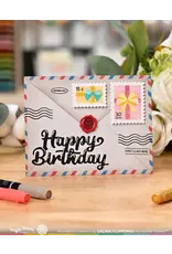 WAFFLE FLOWER WAFFLE FLOWER POSTAGE COLLAGE GIFTS STENCIL SET
