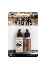 RANGER TIM HOLTZ ALCOHOL INK MIXATIVES PEARL/COPPER 2PK