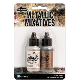 RANGER TIM HOLTZ ALCOHOL INK MIXATIVES PEARL/COPPER 2PK