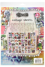 RANGER DYLUSIONS COLLAGE SHEETS SET #1 8.5''X11'' 24PK