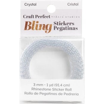 TONIC TONIC STUDIOS CRAFT PERFECT CLEAR RHINESTONE STICKER ROLL