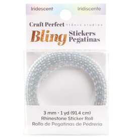 TONIC TONIC STUDIOS CRAFT PERFECT IRIDESCENT RHINESTONE STICKER ROLL