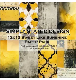 SIMPLY STATED SIMPLY STATED SWEET LIKE SUNSHINE 12x12 PAPER PACK