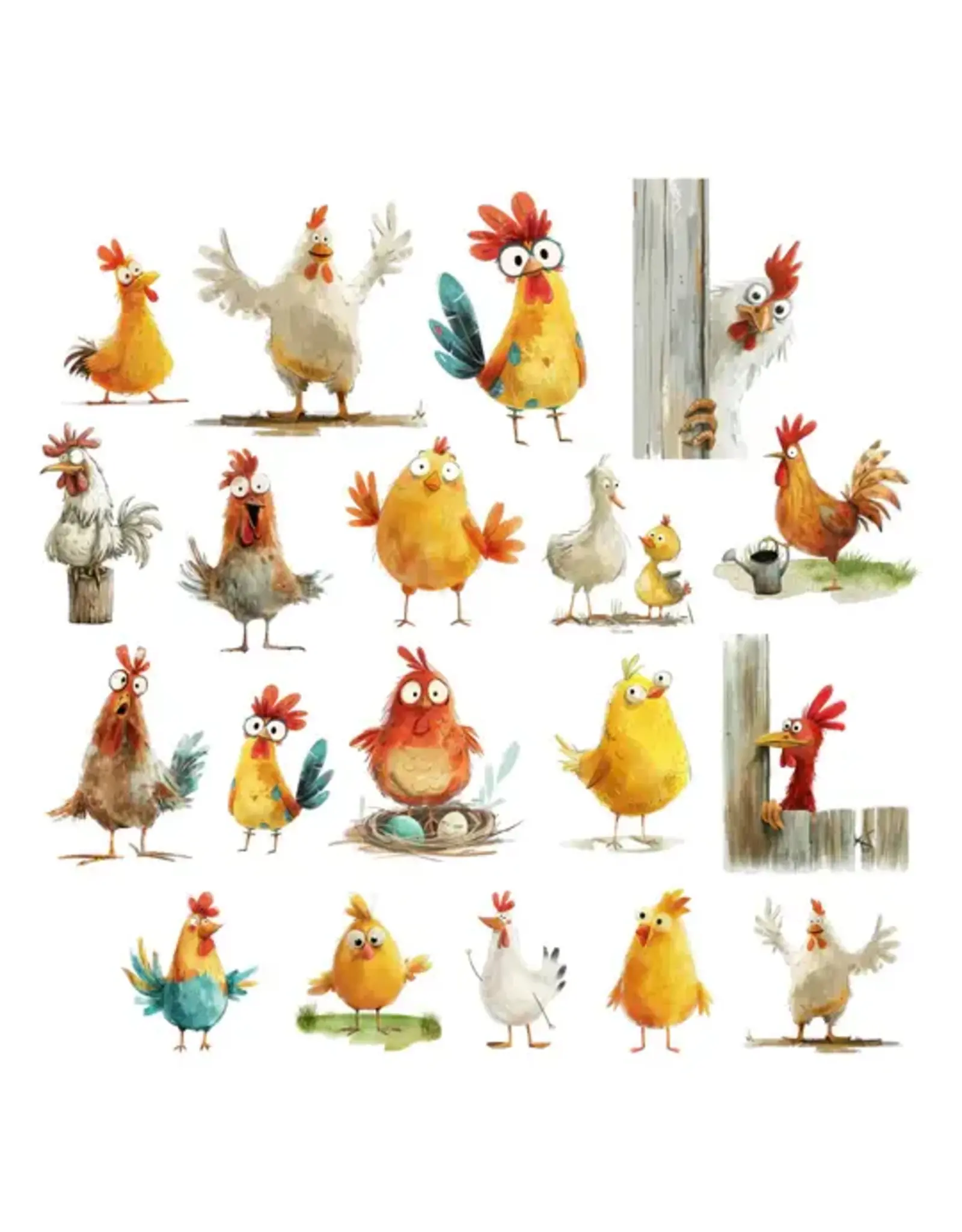 SIMPLY STATED SIMPLY STATED CUTE CLUCKERS EPHEMERA