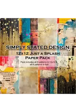 SIMPLY STATED SIMPLY STATED JUST A SPLASH 12x12 PAPER PACK