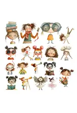SIMPLY STATED SIMPLY STATED QUIRKY GIRLS EPHEMERA