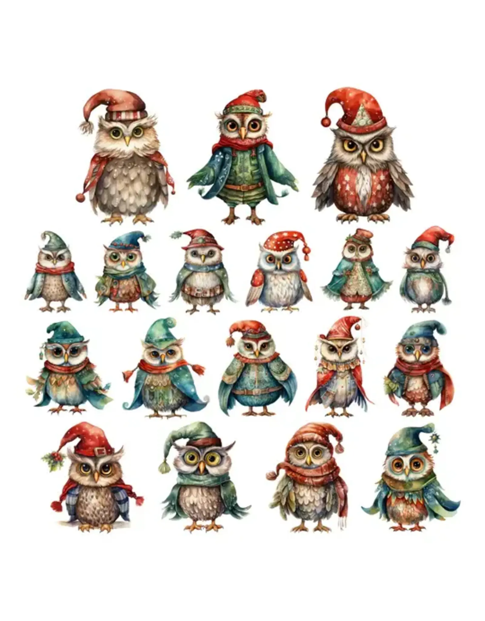 SIMPLY STATED SIMPLY STATED CHRISTMAS OWLS EPHEMERA